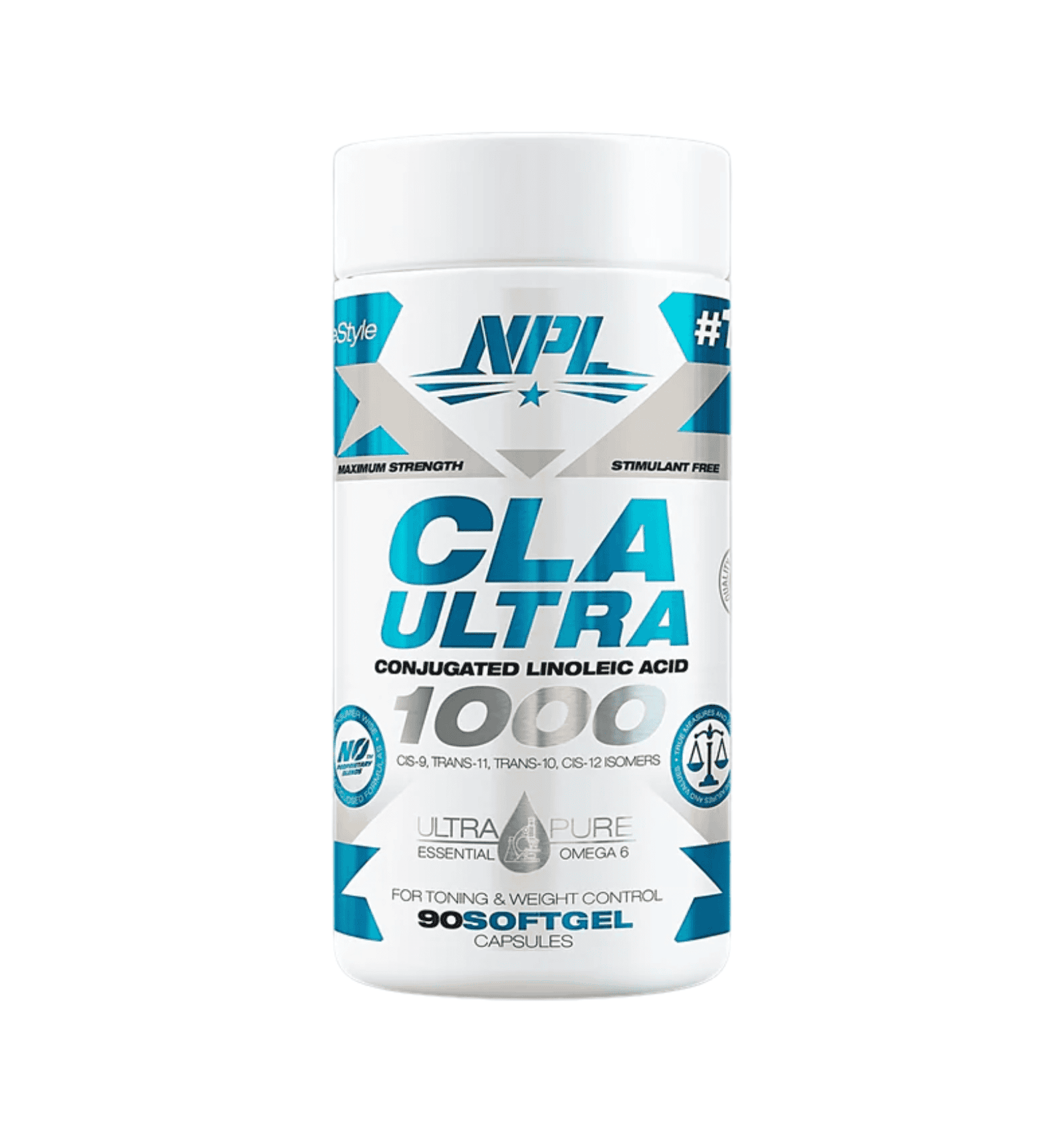 NPL CLA Ultra 1000, CLA supplement Lebanon, stimulant-free fat burner, body toner supplement, conjugated linoleic acid 2000mg, metabolic support capsules, fat loss support, improve body composition, stimulant free weight loss, natural CLA for fat burning, CLA softgels for cutting, fat reduction support, CLA weight management, non-stimulant fat burner, fitness weight loss supplement