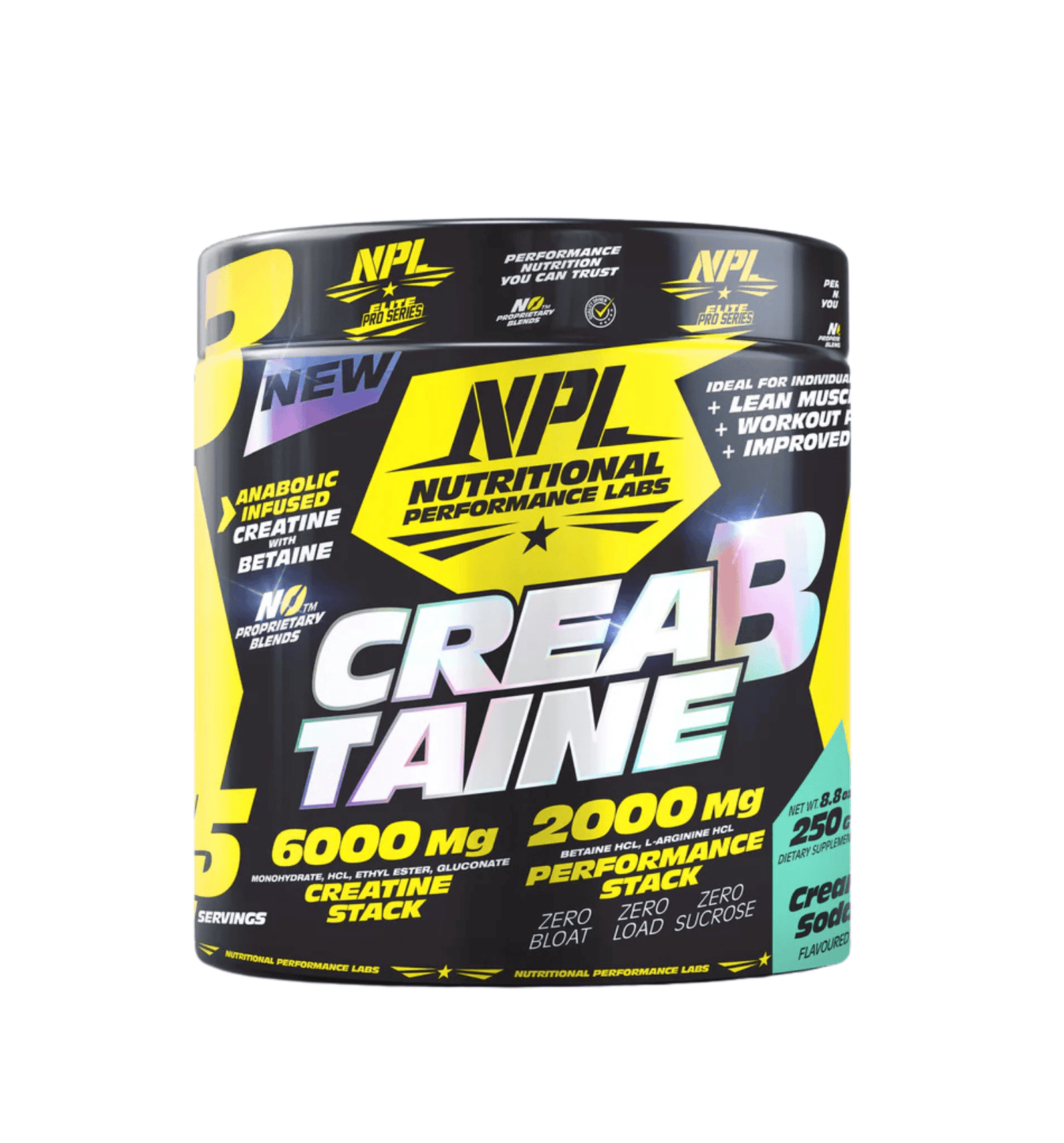 NPL Crea-B-Taine Supplement – Creatine and Betaine Formula for Strength, Muscle, and Performance
