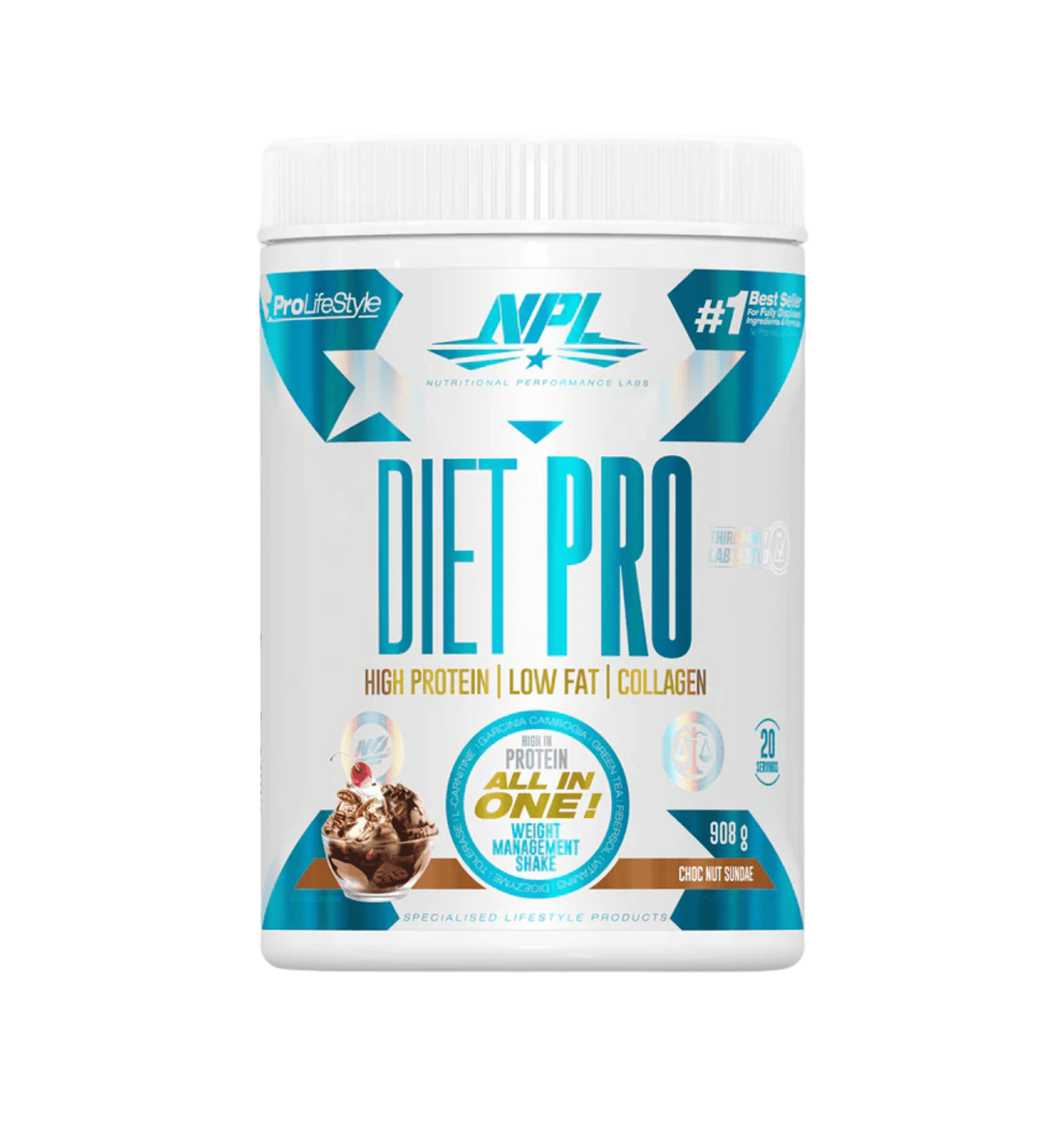 NPL Diet Pro High Protein Meal Replacement Shake for Weight Loss