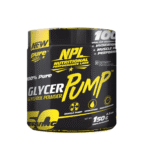 NPL GlycerSize powdered glycerol for muscle pumps, hydration, and endurance enhancement during workouts
