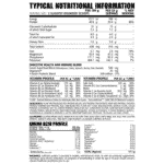 NPL Plant Pro Protein Smoothie Nutritional Information