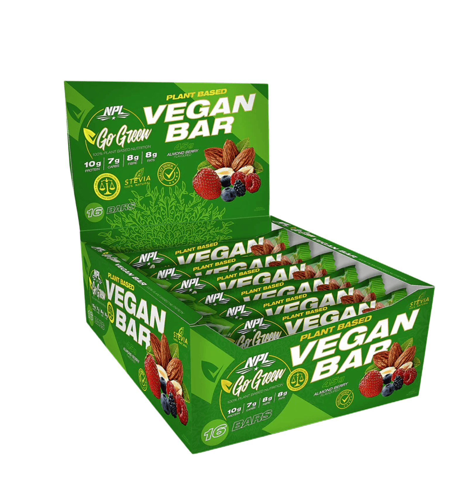 NPL Vegan Protein Bar Almond Berry