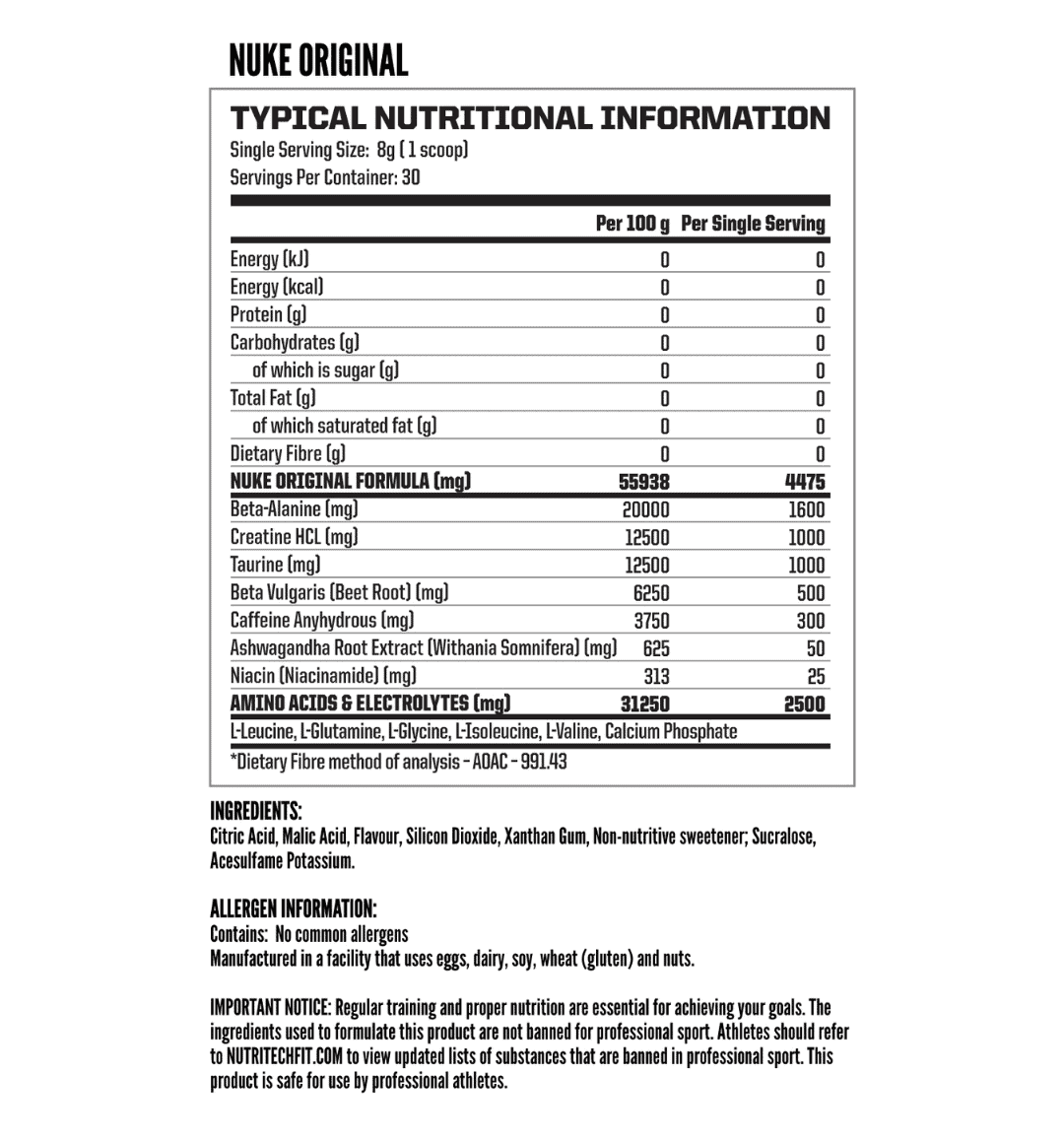 NUKE Original 80g
