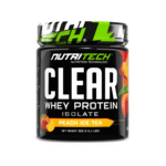 NUTRITECH CLEAR WHEY PROTEIN has been formulated as a refreshing, fast-absorbing protein solution for athletes and active individuals. A single serving delivers 21g of premium whey protein isolate, with added collagen peptides to support muscle growth, recovery, and joint health