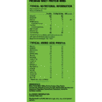 NUTRITECH Premium Whey 2LBS 908g