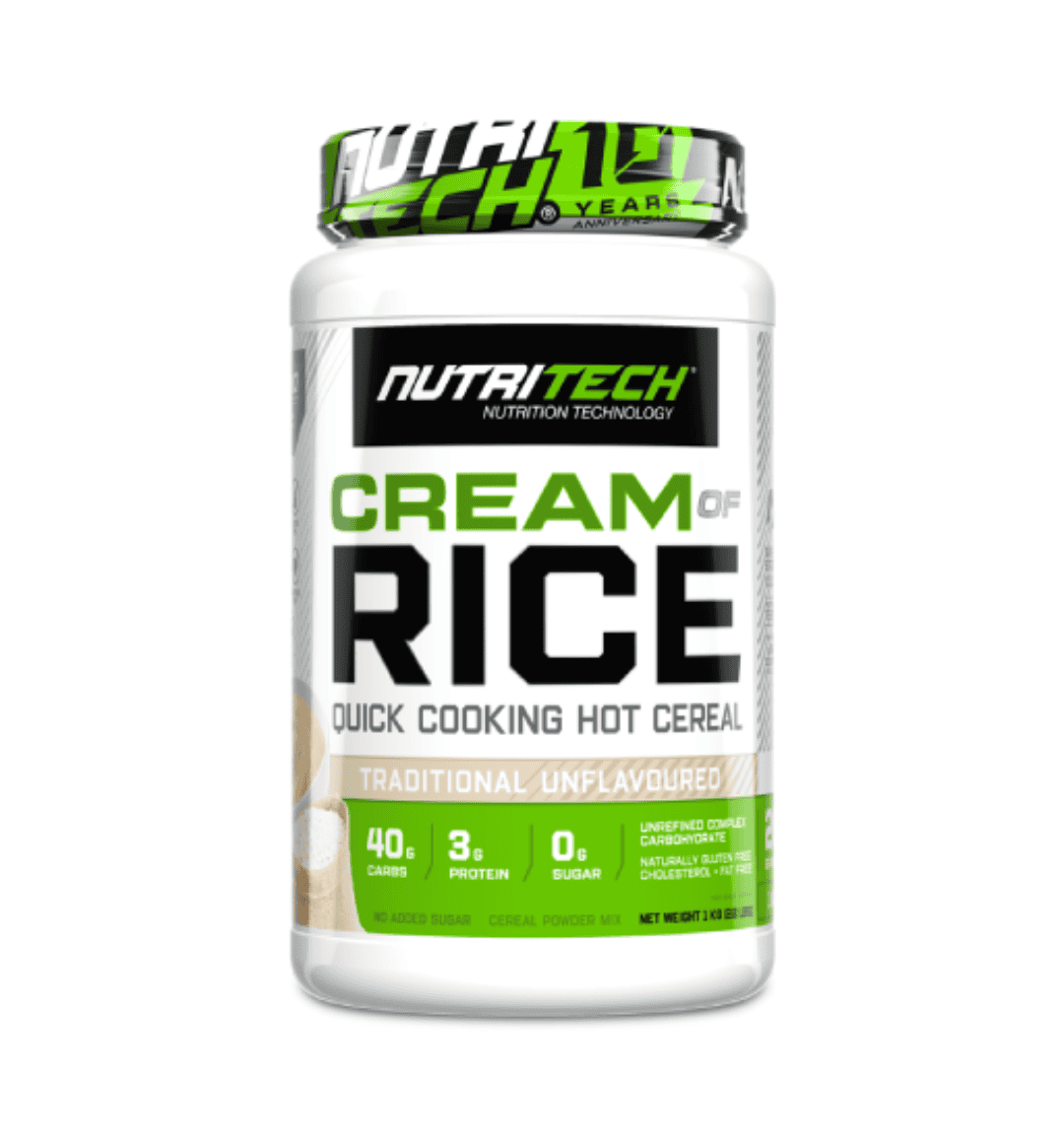 NutriTech Cream of Rice 1kg (2.2Lbs)