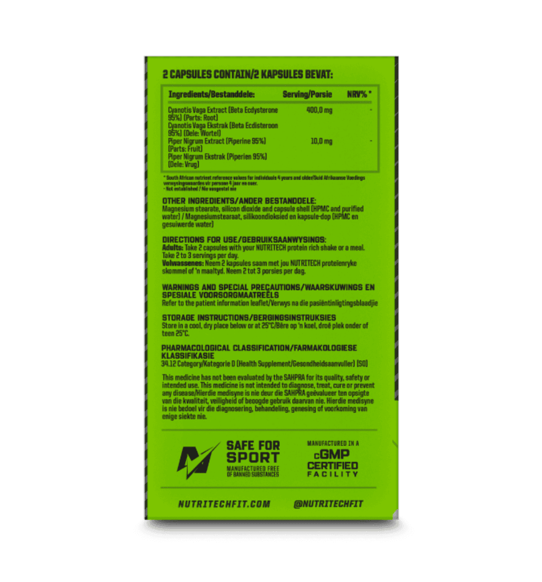 NutriTech Natrabol Beta Ecdysterone