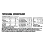NutriTech Protein & Oats Bar Strawberry Granola