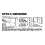NutriTech Whey Protein Bar Chocolate Mocha Brownie