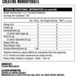 NutriTech Creatine Monohydrate 500g