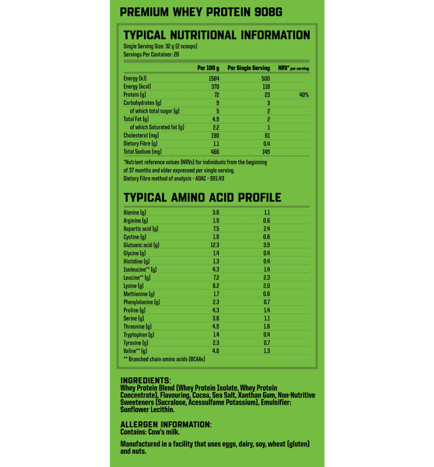 Nutritech Premium Whey