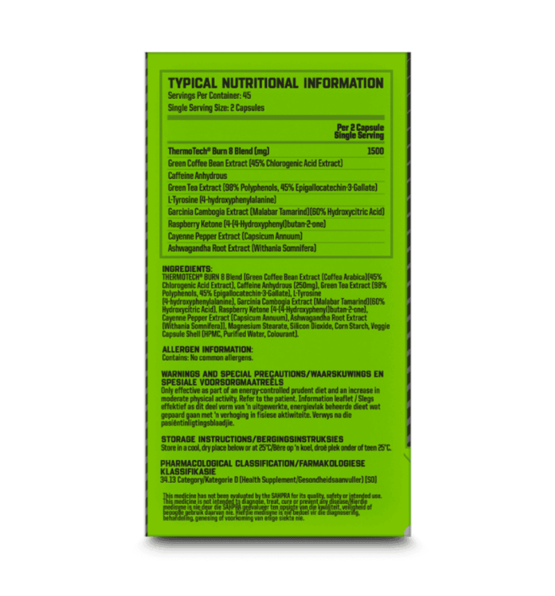 NutriTech ThermoTech Burn8
