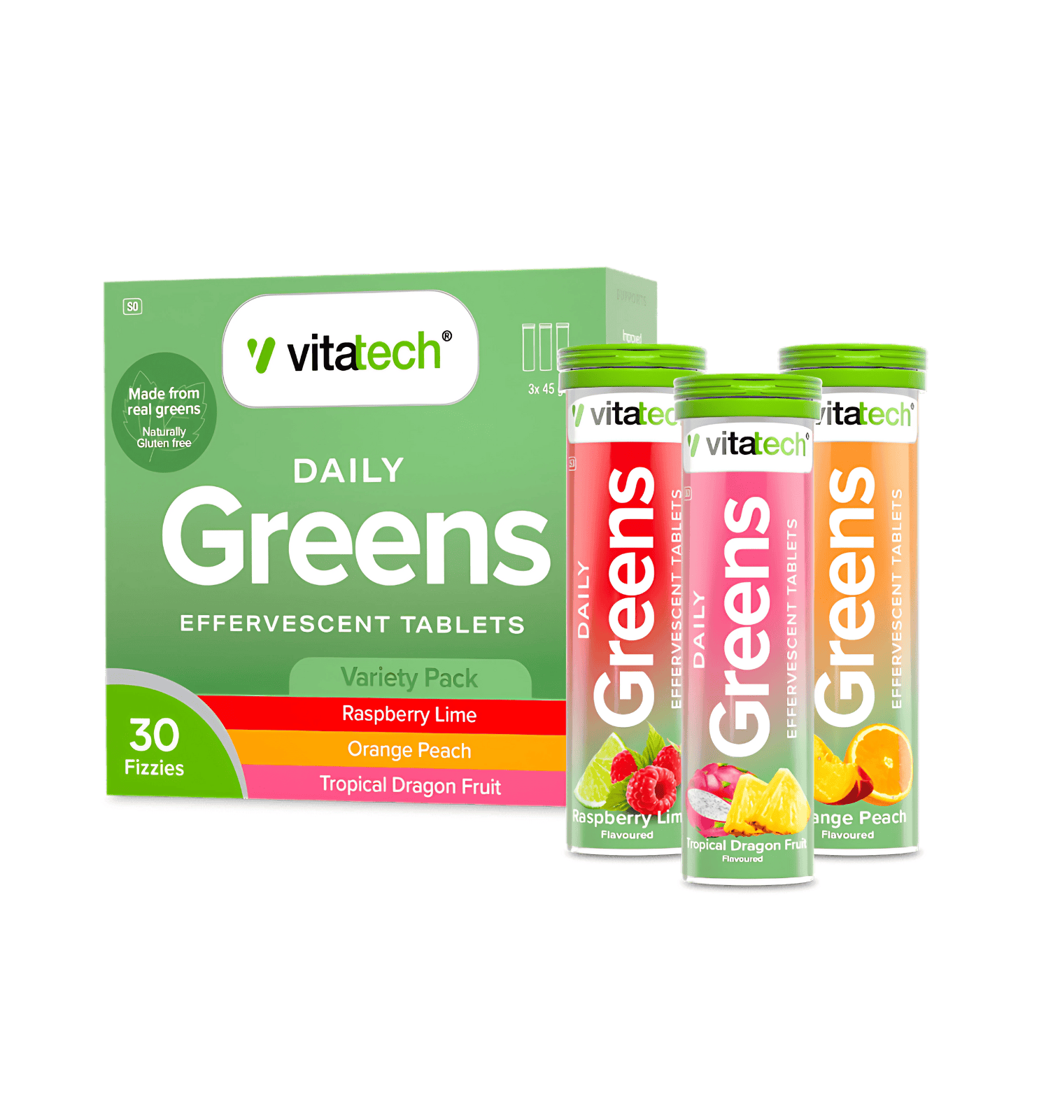 VITATECH Daily Greens Effervescents
