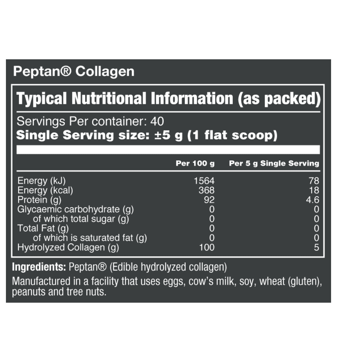 Vitatech Collagen Powder 200g