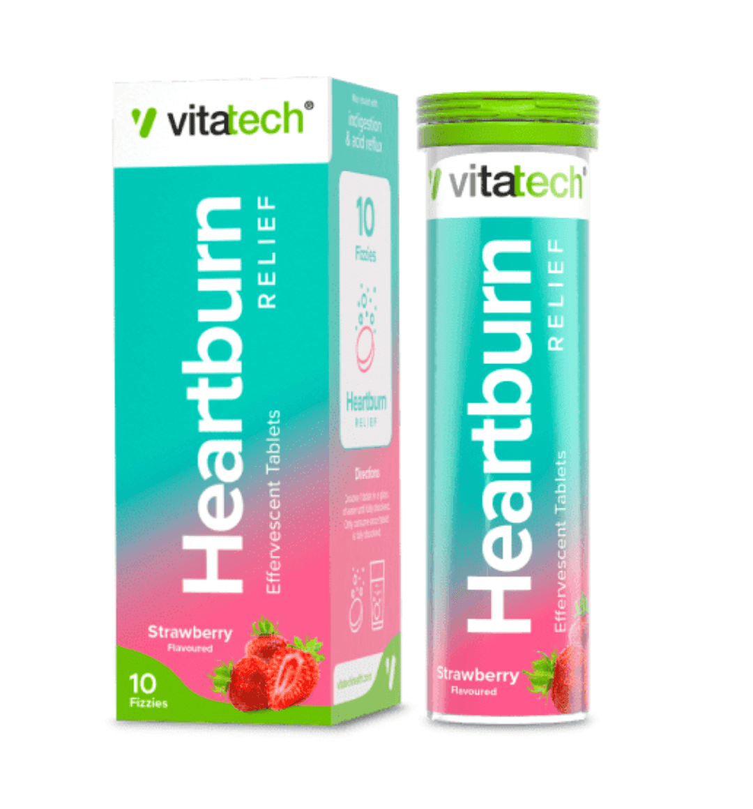 Vitatech Heartburn Relief Effervescent
