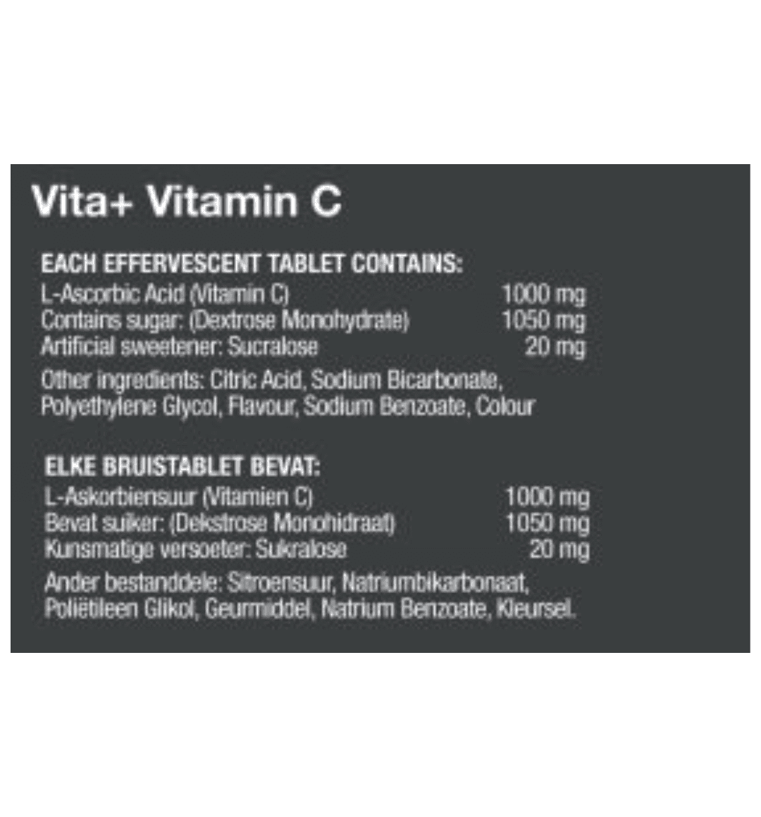 Vitatech Vitamin C Effervescent